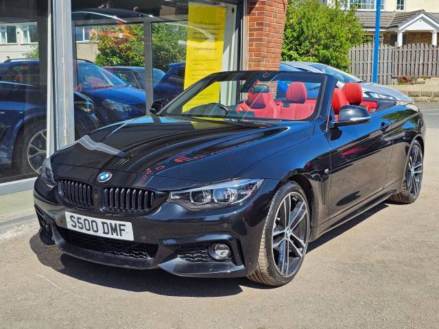 BMW 4 Series 2.0 420i GPF M Sport Auto Euro 6 (s/s) 2dr Convertible Petrol Black