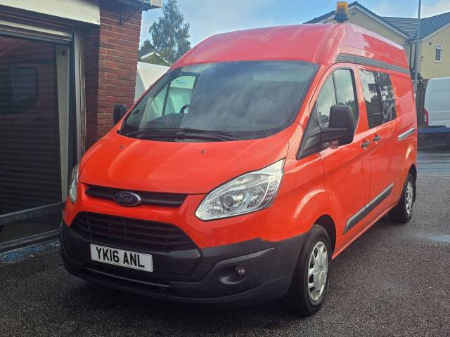 Ford Transit Custom 2.0 TDCi 310 Trend L2 H2 5dr Panel Van Diesel Orange