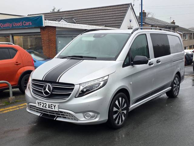 Mercedes-Benz Vito 2.0 116CDI Sport Crew Van 9G-Tronic Panel Van Diesel Silver